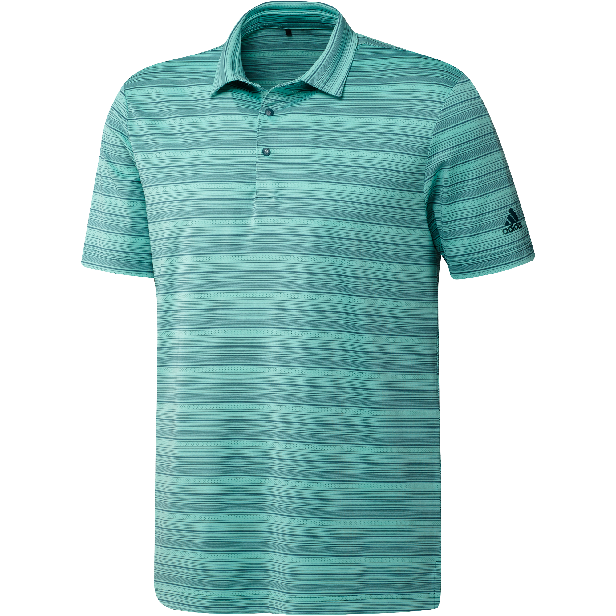 Men's Heather Snap Short Sleeve Polo | ADIDAS | Shirts & Polos